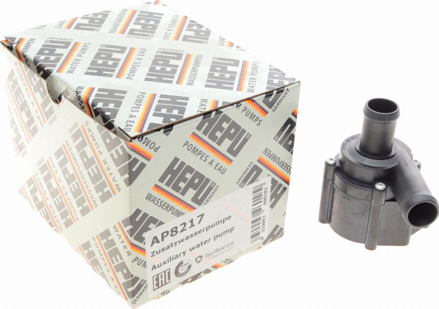 Hepu AP8217 - Bomba de circulación de agua, calefacción auxiliar parts5.com