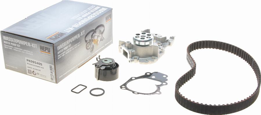 Hepu PK09540S - Water Pump & Timing Belt Set parts5.com