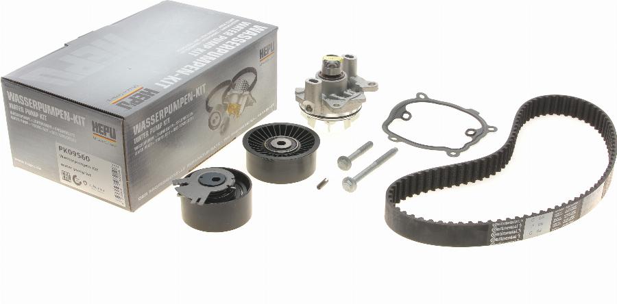 Hepu PK09560 - Water Pump & Timing Belt Set parts5.com