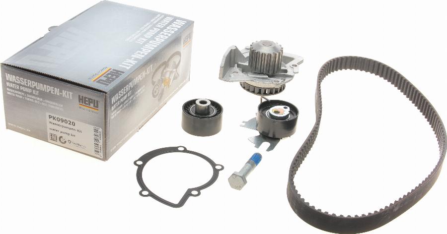 Hepu PK09020 - Water Pump & Timing Belt Set parts5.com