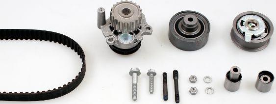 Hepu PK05491 - Su pompası + Triger kayışı seti parts5.com