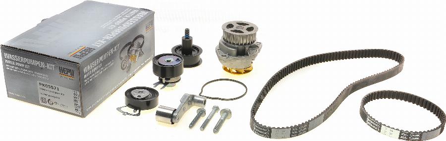 Hepu PK05571 - Su pompası + Triger kayışı seti parts5.com