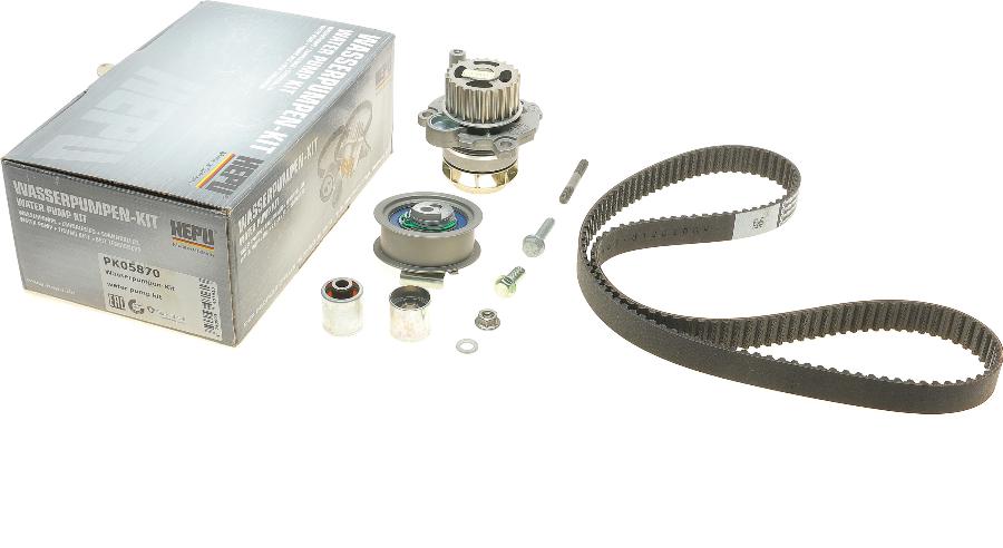 Hepu PK05870 - Water Pump & Timing Belt Set parts5.com