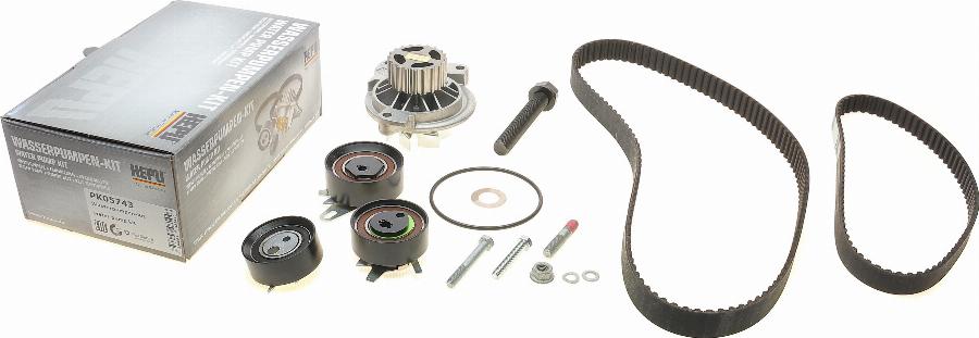 Hepu PK05743 - Water Pump & Timing Belt Set parts5.com