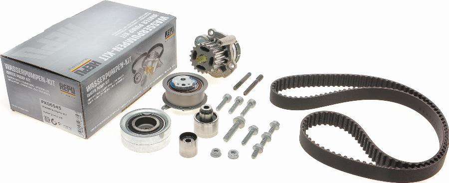 Hepu PK06545 - Pompa wodna + zestaw paska rozrządu parts5.com