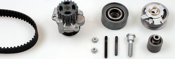 Hepu PK06542 - Su pompası + Triger kayışı seti parts5.com