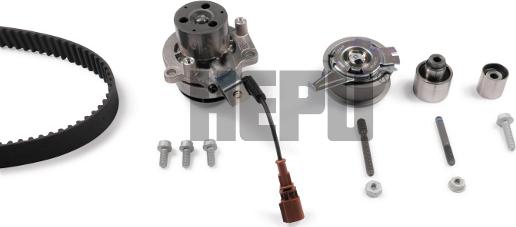 Hepu PK06690 - Pompa wodna + zestaw paska rozrządu parts5.com