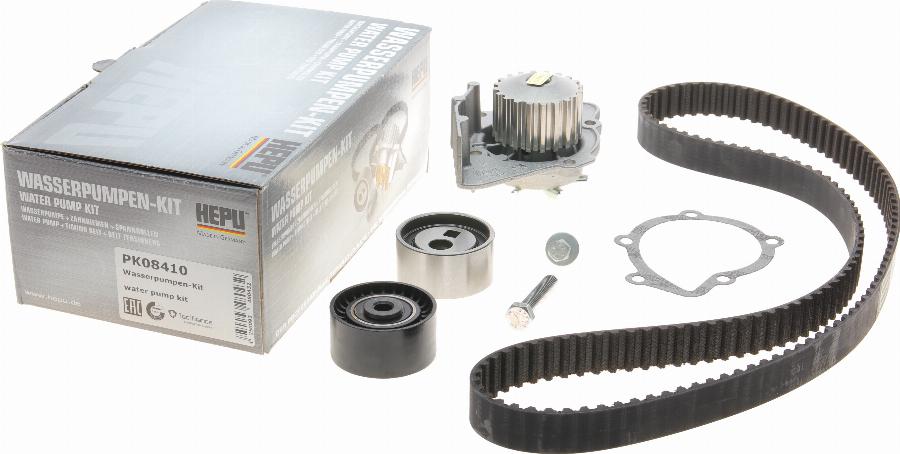 Hepu PK08410 - Su pompası + Triger kayışı seti parts5.com