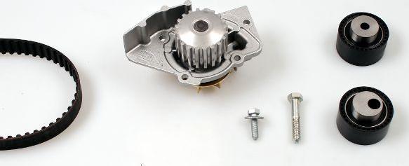 Hepu PK08413 - Vesipumppu + jakohihnasarja parts5.com