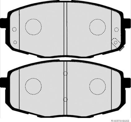 Valeo 302425 - Brake Pad Set, disc brake parts5.com