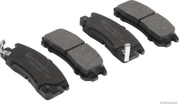 Herth+Buss Jakoparts J3615003 - Brake Pad Set, disc brake parts5.com