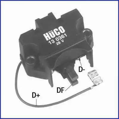 Hitachi 130361 - Voltage regulator, alternator parts5.com