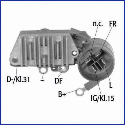 Hitachi 132940 - Regulador del alternador parts5.com