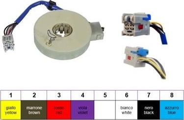 Hoffer 93054 - Czujnik kąta skrętu koła kierownicy parts5.com