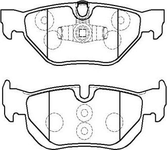 Valeo 302413 - Fékbetétkészlet, tárcsafék parts5.com