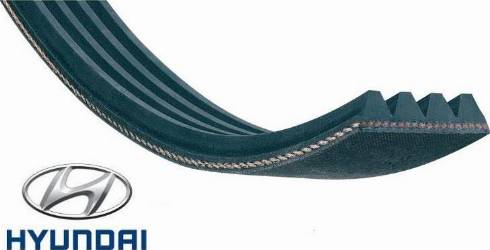 Hyundai 97713-2D100 - Klinasti rebrasti kaiš parts5.com