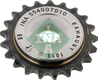 INA 554 0070 10 - Rueda dentada, árbol compensador parts5.com