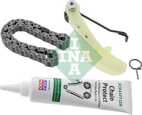 INA 558 0071 10 - Zestaw łańcucha, napęd pompy oleju parts5.com