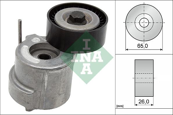 INA 534 0404 10 - Tensor de correa, correa poli V parts5.com