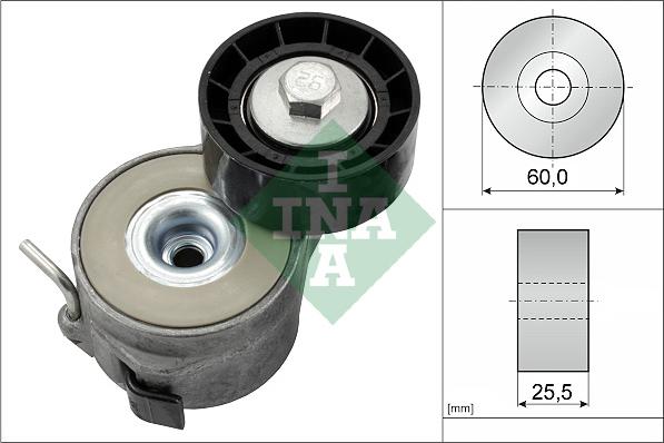 INA 534 0400 10 - Tensor de correa, correa poli V parts5.com