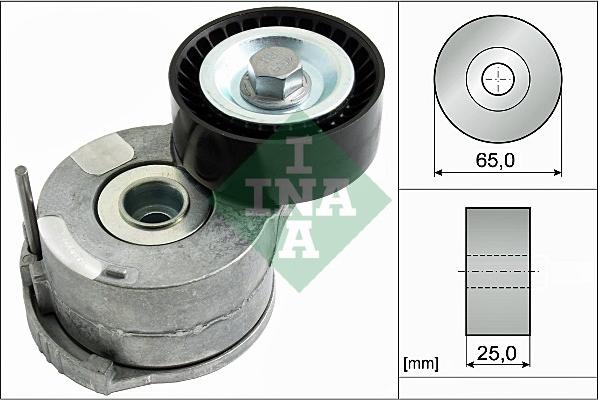 INA 534 0403 10 - Zatezač remena, klinasti rebrasti remen parts5.com