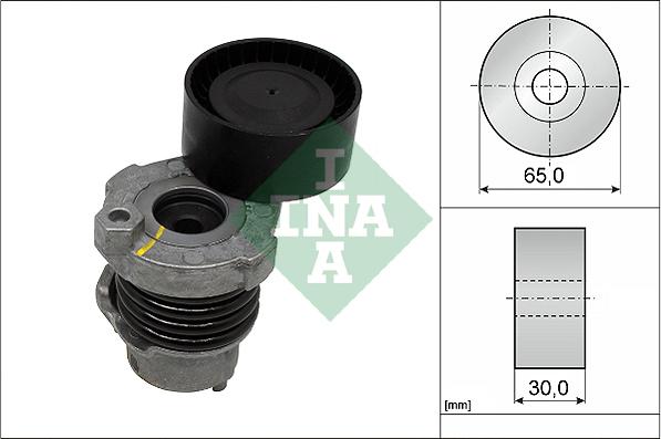 INA 534 0590 10 - Szíjfeszítő, hosszbordás szíj parts5.com