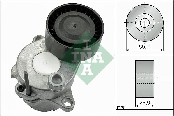 INA 534 0592 10 - Tendeur de courroie, courroie trapézoïdale à nervures parts5.com