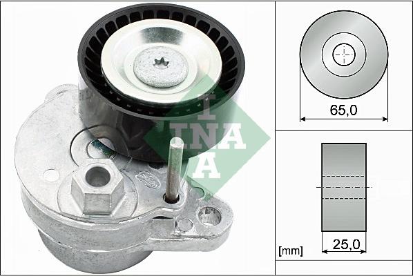 INA 534 0540 10 - Kayış gerdirici, kanallı V kayışı parts5.com