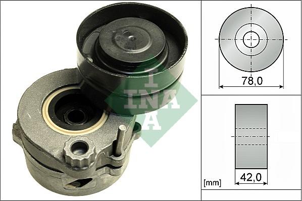 INA 534 0539 10 - Hihnankiristin, moniurahihna parts5.com