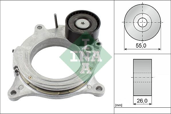 INA 534 0692 10 - Tensor de correa, correa poli V parts5.com