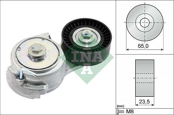 INA 534 0069 10 - Napinák rebrovaného klinového remeňa parts5.com