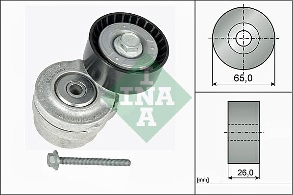 INA 534 0101 20 - Napínák, žebrovaný klínový řemen parts5.com