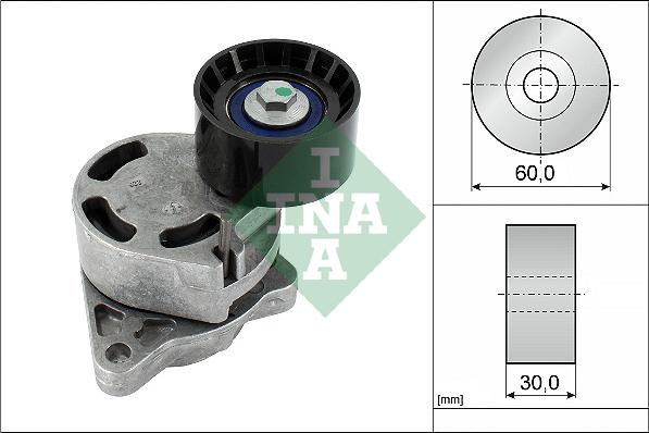 INA 534 0181 10 - Hihnankiristin, moniurahihna parts5.com