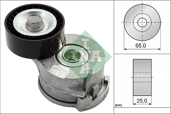 INA 534 0369 10 - Tensor de correa, correa poli V parts5.com