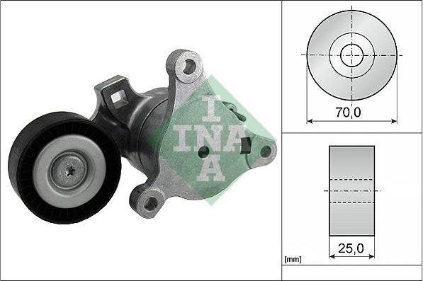 INA 534 0362 10 - Tensor de correa, correa poli V parts5.com