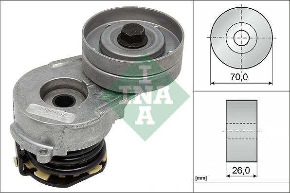 INA 534 0321 10 - Tensor de correa, correa poli V parts5.com