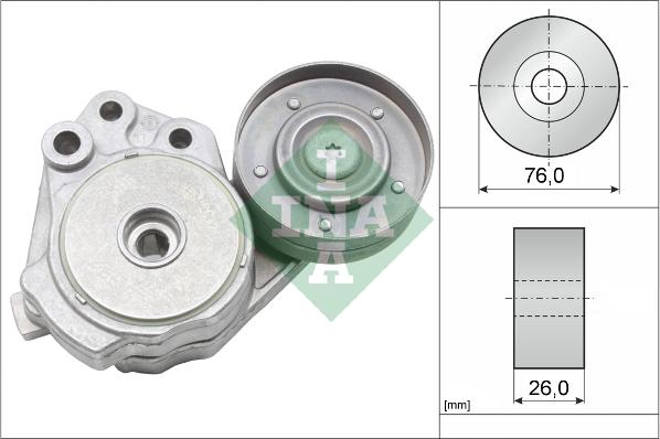 INA 534 0374 10 - Hihnankiristin, moniurahihna parts5.com