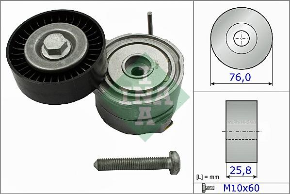 INA 534 0375 10 - Hihnankiristin, moniurahihna parts5.com