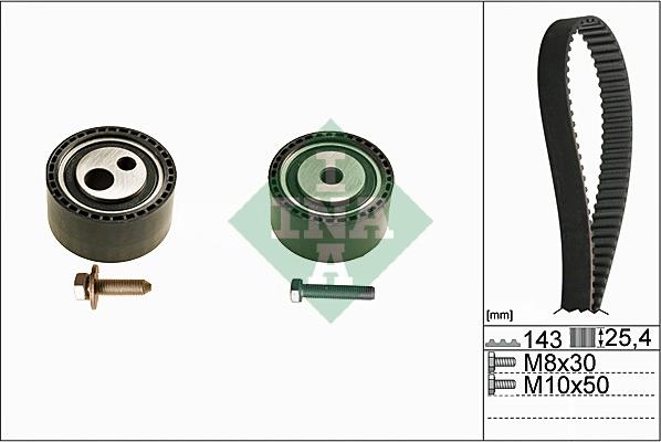 INA 530 0447 10 - Hammashihnasarja parts5.com