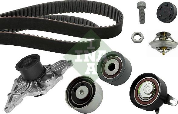 INA 530 0416 31 - Water Pump & Timing Belt Set parts5.com