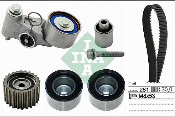 INA 530 0563 10 - Fogasszíjkészlet parts5.com