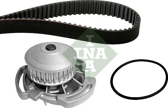 INA 530 0586 30 - Pumpa za vodu + komplet zupčastog kaiša parts5.com