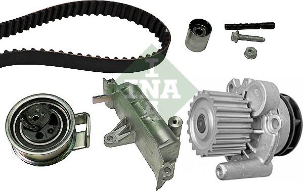 INA 530 0090 30 - Set pompa apa + curea dintata parts5.com