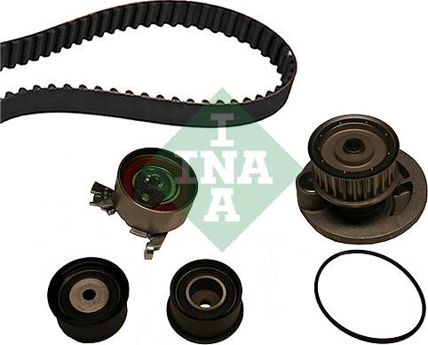 INA 530 0049 30 - Vízpumpa + fogasszíj készlet parts5.com