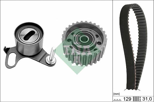 INA 530 0048 10 - Zestaw paska rozrządu parts5.com