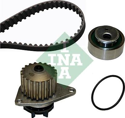 INA 530 0016 30 - Pompa wodna + zestaw paska rozrządu parts5.com