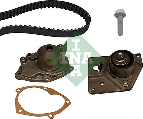 INA 530 0196 30 - Vízpumpa + fogasszíj készlet parts5.com