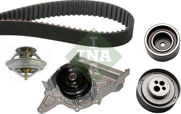 INA 530 0158 30 - Water Pump & Timing Belt Set parts5.com