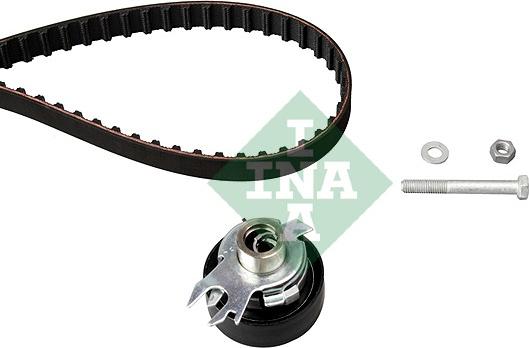 INA 530 0166 10 - Komplet (kit) zobatega jermena parts5.com