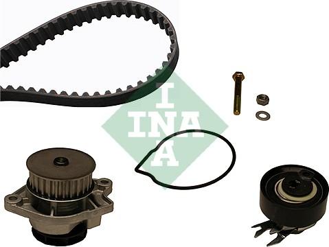 INA 530 0166 31 - Vesipumppu + jakohihnasarja parts5.com